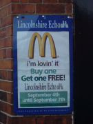 McDonalds / Echo Poster