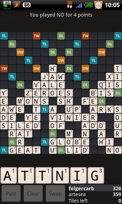 wordfeud cheat board