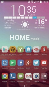 Home Screen